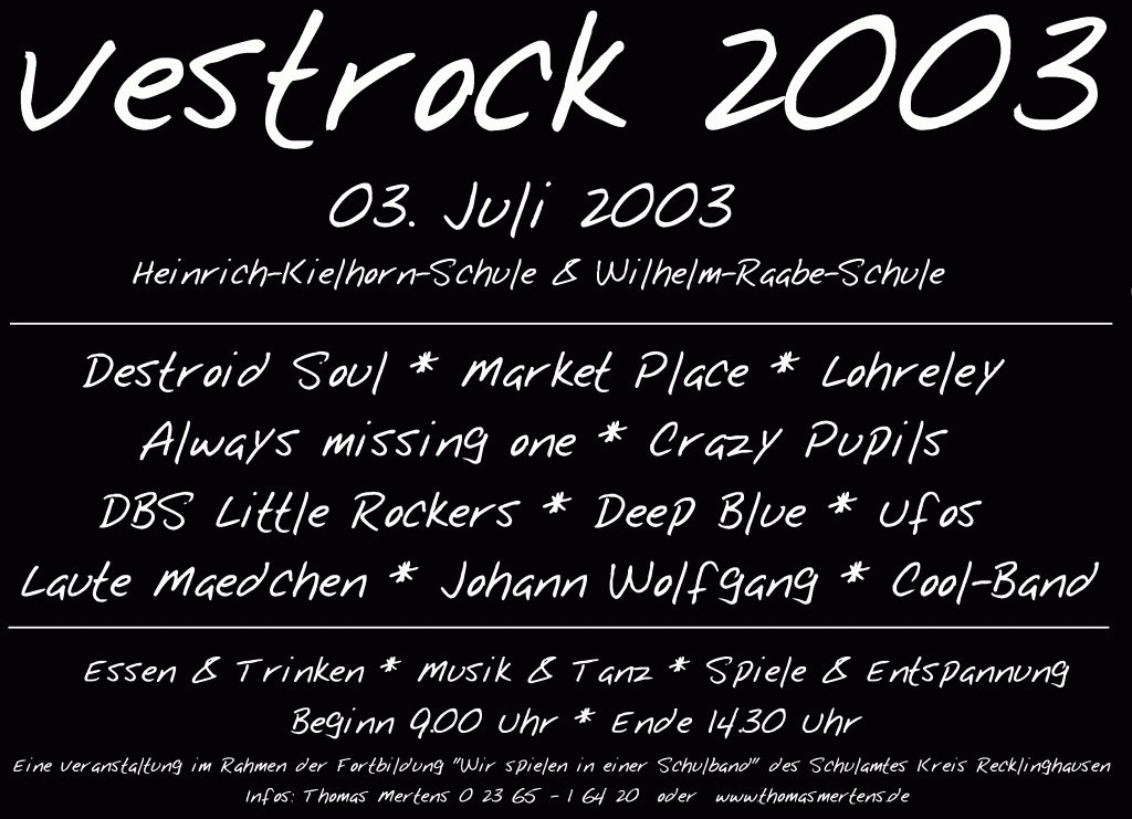 Vestrock_2003_Plakat
